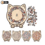 Cat Wooden Jigsaw Puzzle