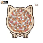 Cat Wooden Jigsaw Puzzle - Image 8